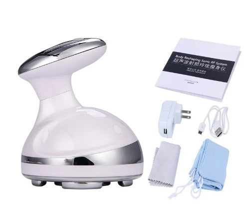 Mini Portable Slimming Device - White - Ador Beauty Emporium 