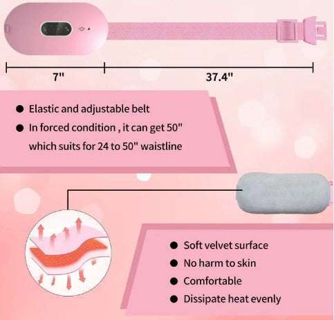 Menstrual Heating Pad - Pink - Ador Beauty Emporium 