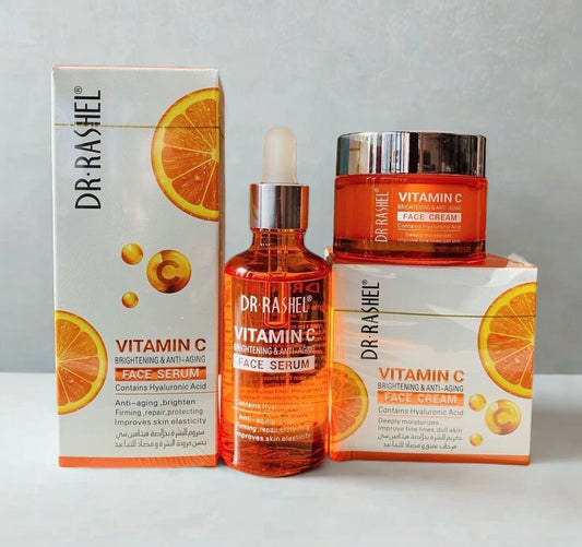 Dr. Rashel Vitamin C & Hyaluronic 5 Pieces Facial Box Kit - Ador Beauty Emporium 